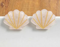 Seashell Studs