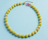 Sunny Chartreuse Necklace