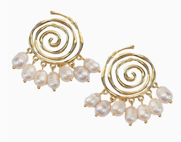 Golden Swirl Drops
