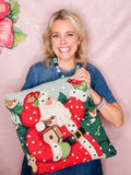Winter Santa Pillow