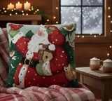 Winter Santa Pillow
