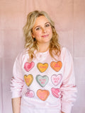 Conversation Hearts Sweatshirt