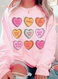 Conversation Hearts Sweatshirt