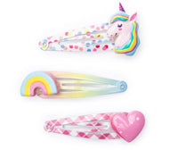Unicorn Cutie Hair Clips